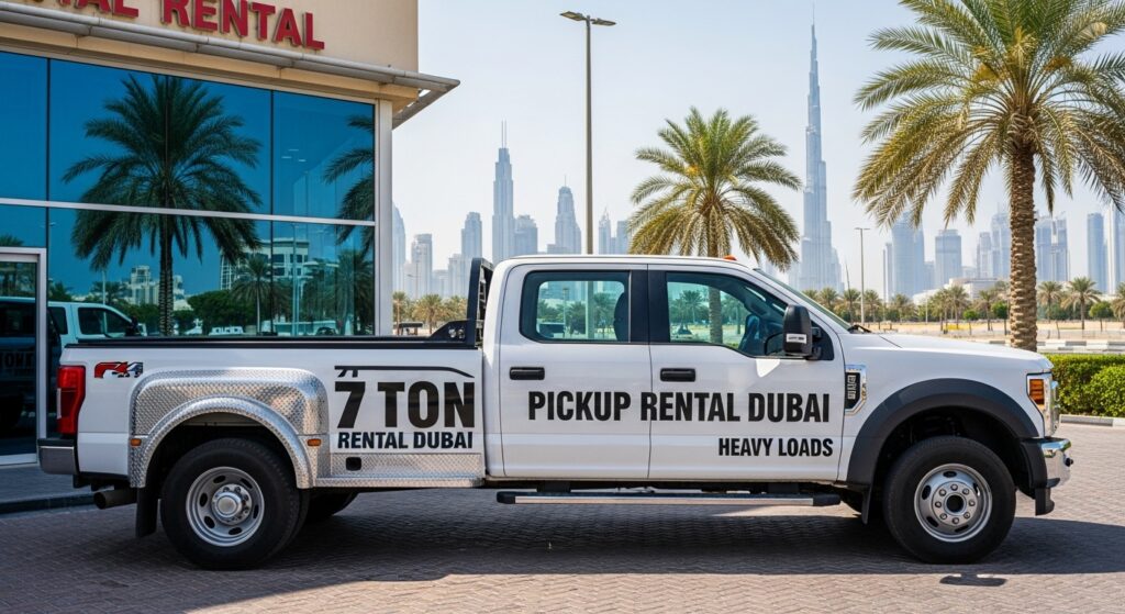 7 Ton Pickup Rental in Dubai