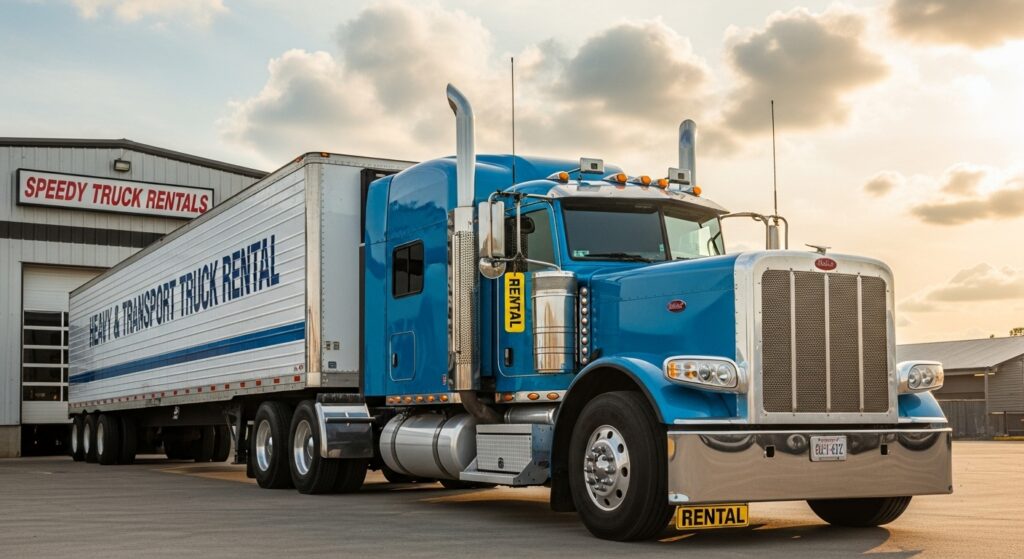 Heavy and Transport Truck Rental