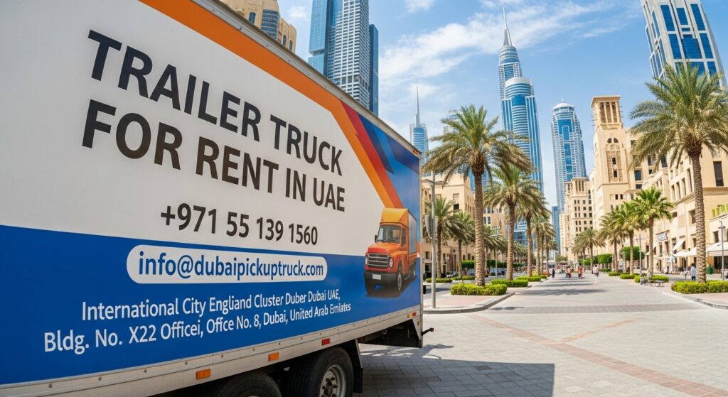 Trailer Truck for Rent