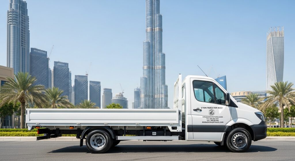 3 ton truck for rent