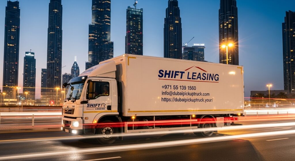 hire truck shift Dubai