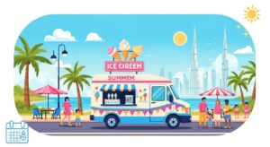 Ice Cream Truck in Dubai