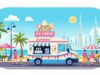 Ice Cream Truck in Dubai
