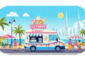 Ice Cream Truck in Dubai