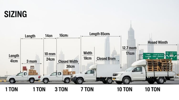 pickup truck dimensions
