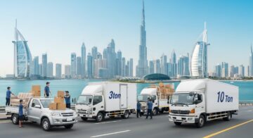 moving pickup trucks Dubai