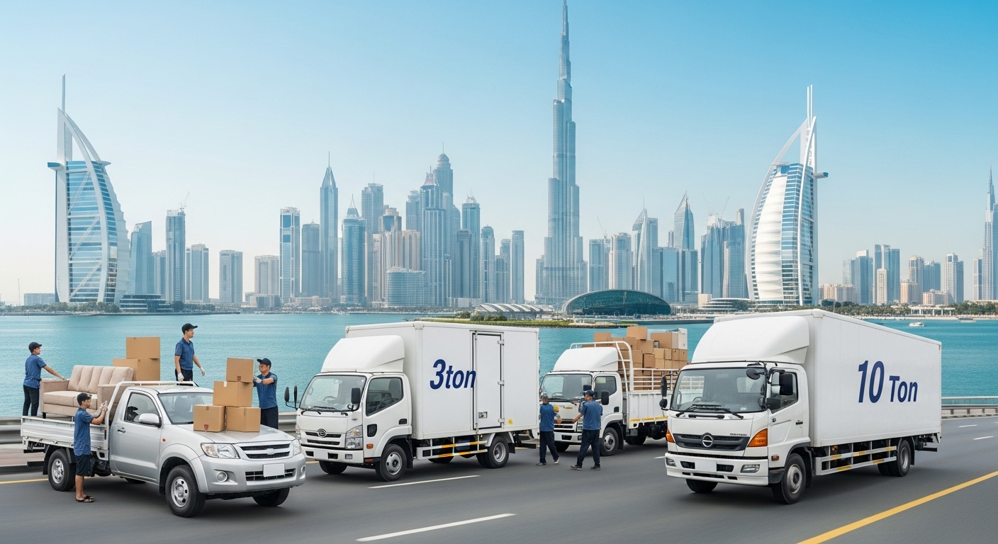 Pickup Truck for Your Move in Dubai