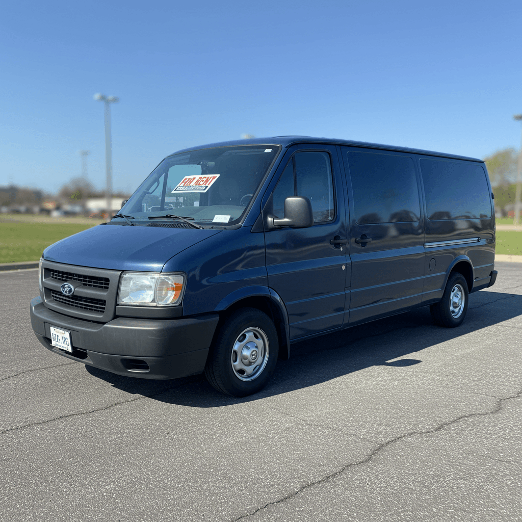 Pickup van for rent near me