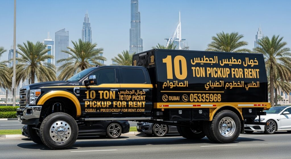 10 Ton Pickup for Rent