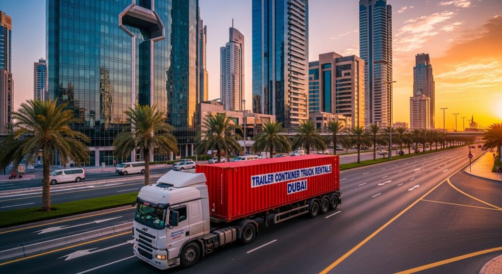 Trailer Container Truck