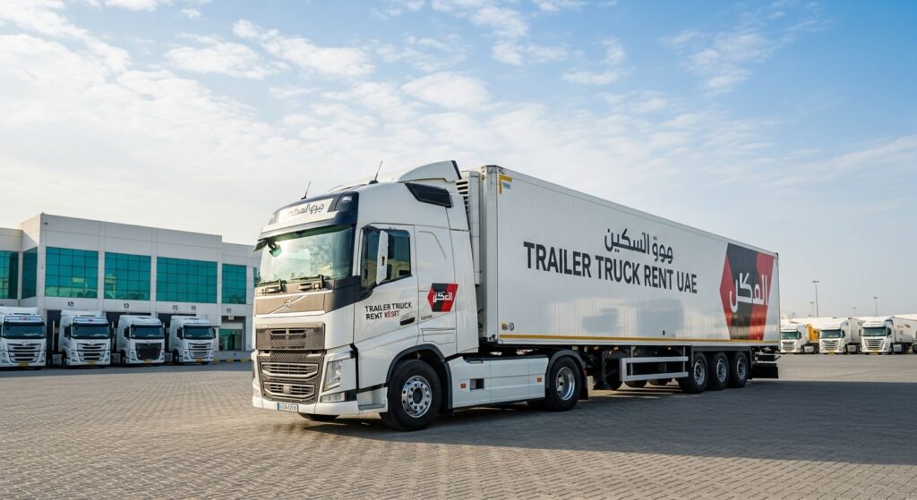 Trailer Truck Rent UAE