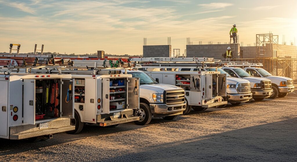 Box Pickup Trucks rental in UAE