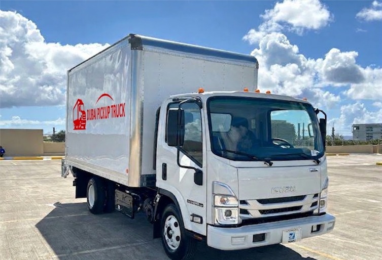 3 ton box truck rental in Dubai