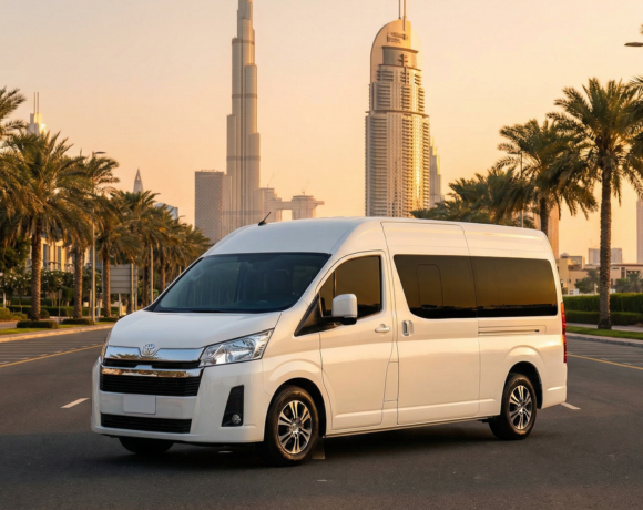 12 seater van rental Dubai