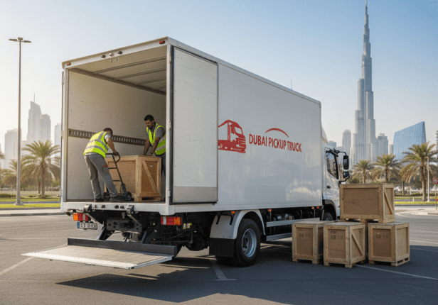 Tail Lift Truck Dubai