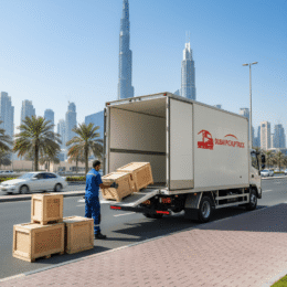 Tail Lift Truck Dubai seervices