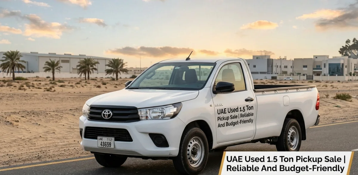 used pickup 1.5 ton for sale in UAE