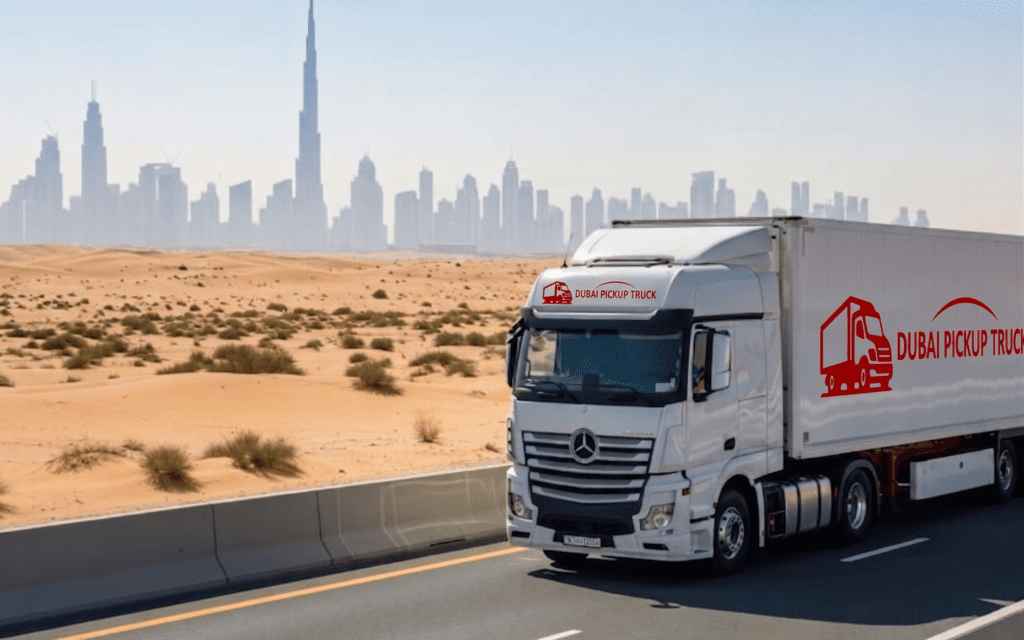 Book Your 3 Ton Pickup for Rent in Sharjah — Call Now